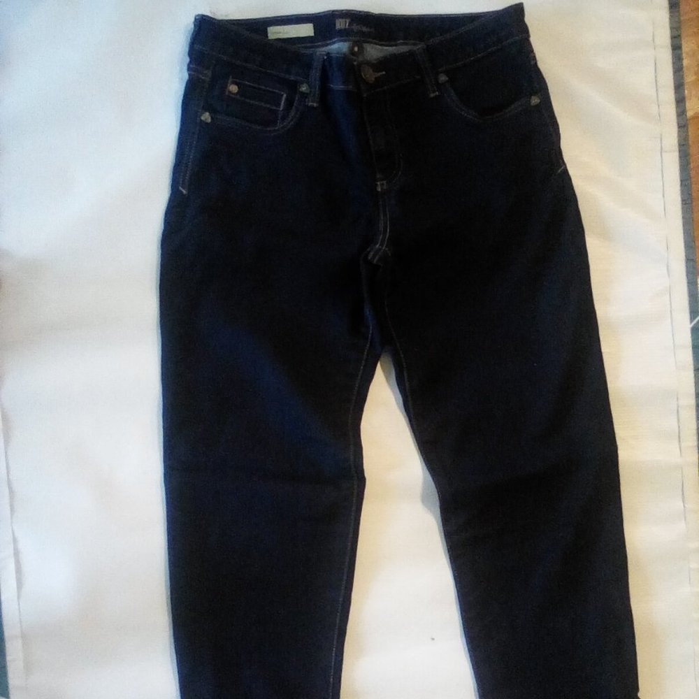 KUT DIANA SKINNY 6 NAVY  LIKE NEW